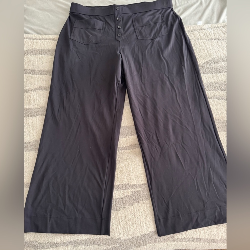 HALARA Classic Black Apparel wide leg pants